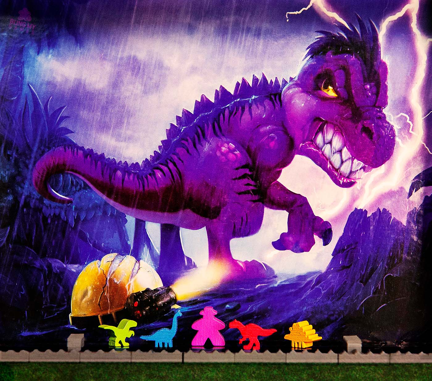 Tiny Epic Dinosaurs - inside box art