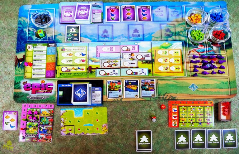 Playmat - Solo setup