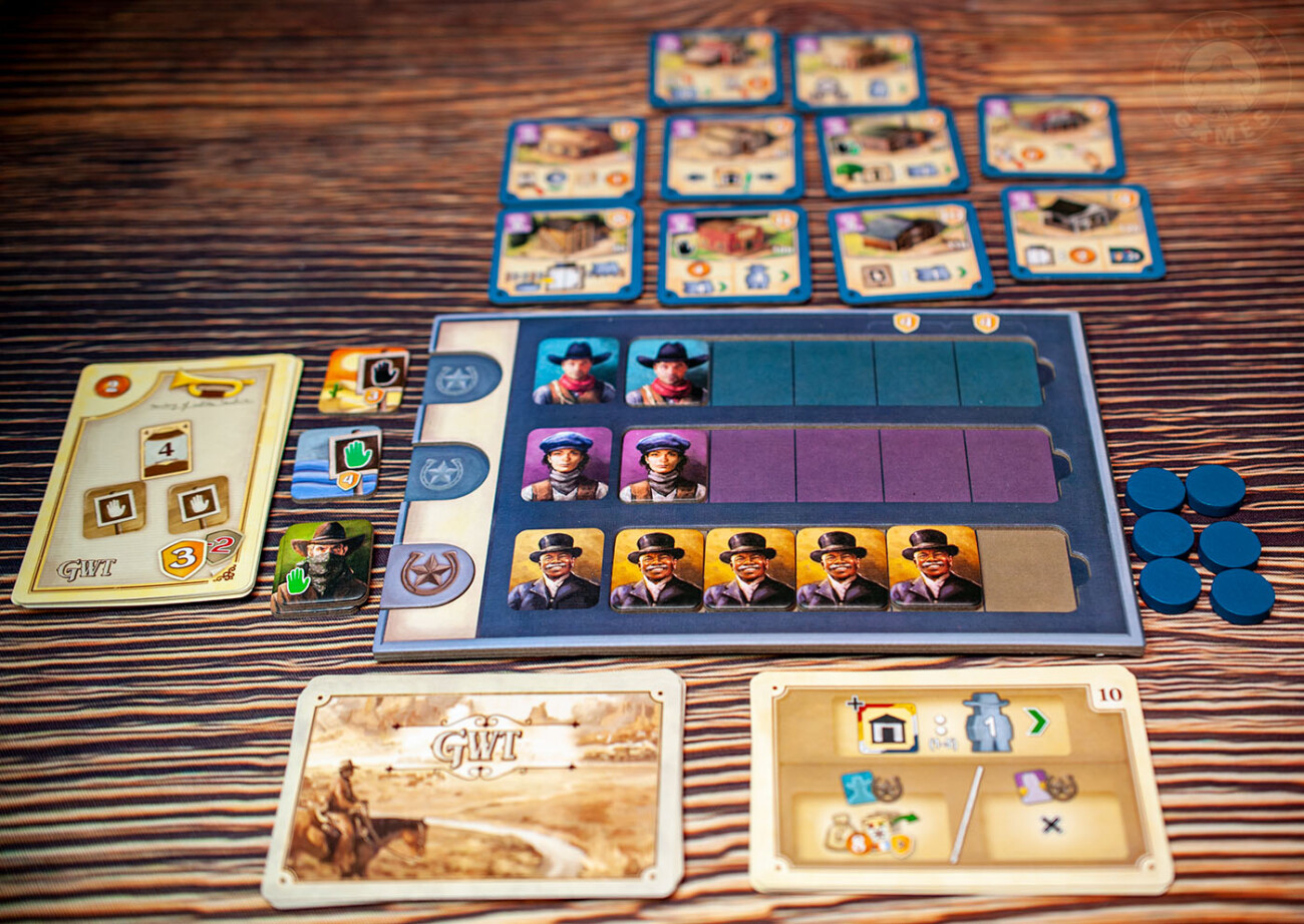 Sam - Solo board and cards